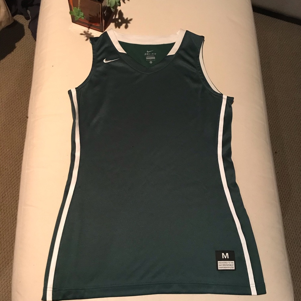 Nike Dri-Fit Sleeveless Tank Green M